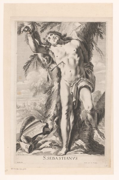 Sankt Sebastian af Gilles Rousselet