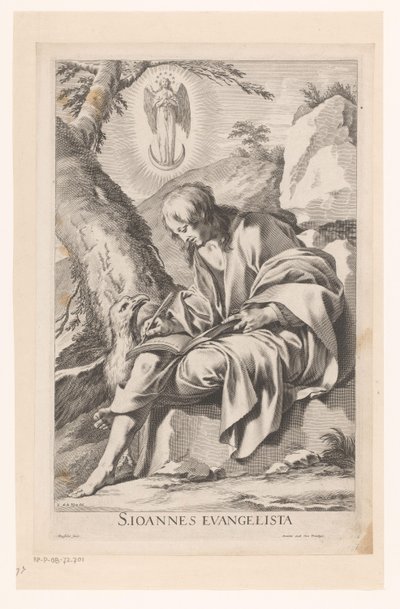 Johannes evangelisten af Gilles Rousselet