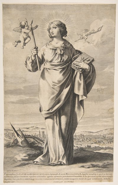 St. Genevieve.n.d. af Gilles Rousselet