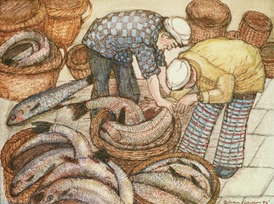 Samling i fisken af Gillian Lawson