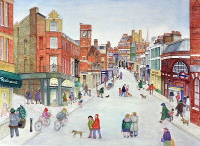 Heath Street, Hampstead af Gillian Lawson