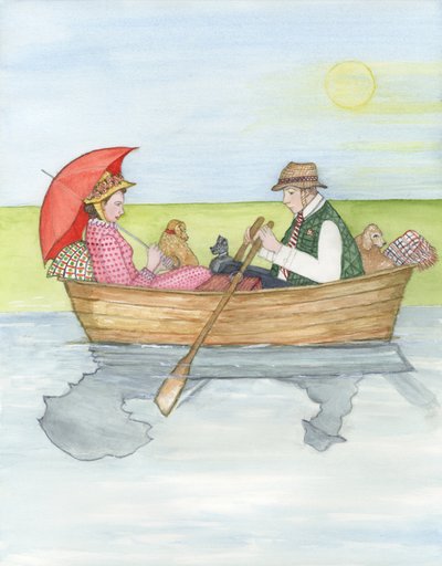 På floden, 2018 af Gillian Lawson