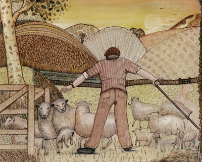 Shepherd, 1985 af Gillian Lawson