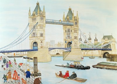 Tower Bridge, London af Gillian Lawson