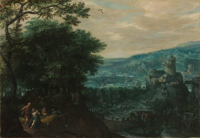 Landskab med Venus og Adonis, 1580