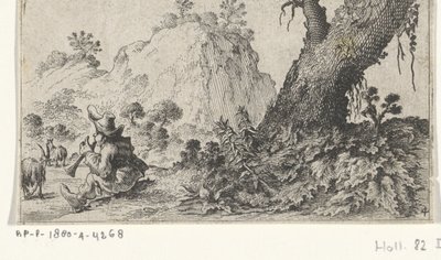 hyrde dreng Landskaber (serietitel) af Gillis van Scheyndel (I)