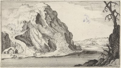Flod i bjergene Tolv landskaber (serietitel) af Gillis van Scheyndel (I)