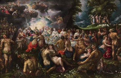Gillis-van-Valckenborch-DET-MARRIAGE-OF-PELEUS-AND-THETIS af Gillis van Valckenborch