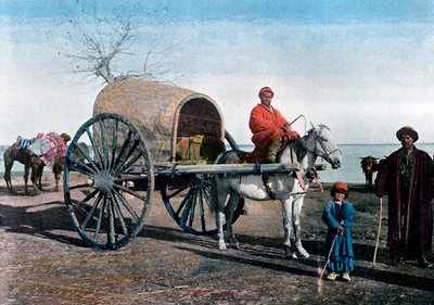 Bukhara vogn, Usbekistan, c1890 af Gillot
