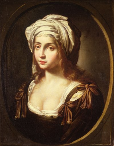 En ung kvinde (olie på lærred) af Ginevra Cantofoli