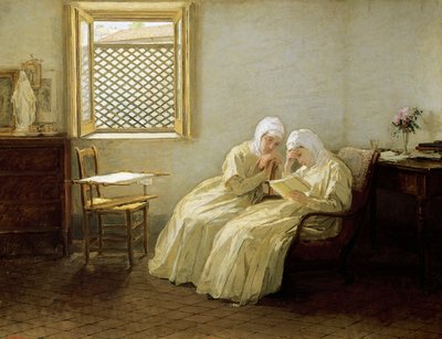 Romantik i klostret af Gioacchino Toma