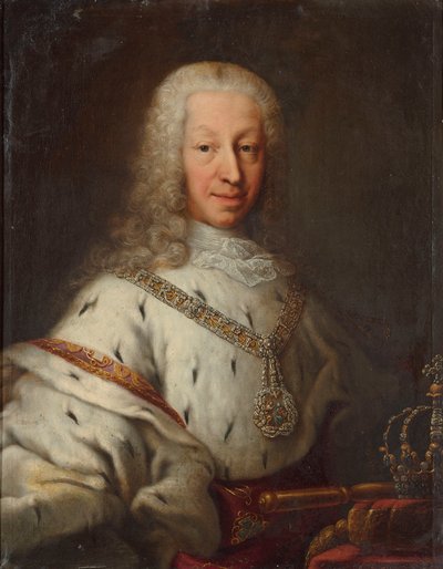 Charles Emmanuel III 1701-1773, hertug af Savoyen og konge af Sardinien, første halvdel af det 18. af Giorgio Domenico Duprà