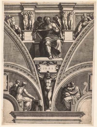Profeten Joel af Giorgio Ghisi