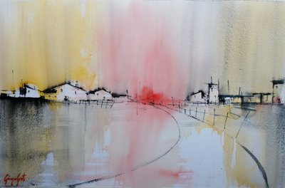 Farverne i Waterfront Village af Giorgio Gosti