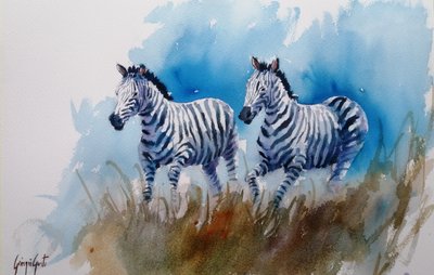 zebraer 4 af Giorgio Gosti