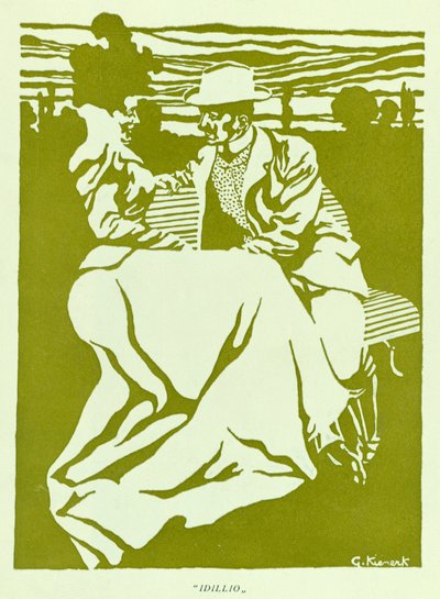 Idyll, udgivet i Novissima af Giorgio Kienerk