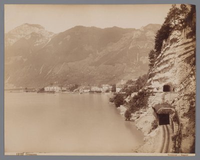Brunnen ved Vierwaldstättersee i Schweiz Brunnen (titel på objekt) af Giorgio Sommer