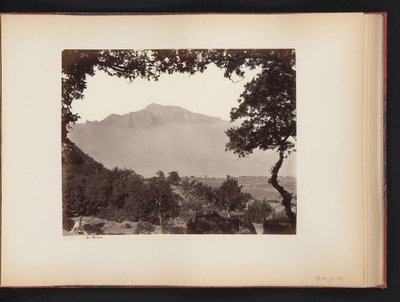 Udsigt over Capri fra fastlandet, Italien Capri da Massa (titel på objekt) af Giorgio Sommer