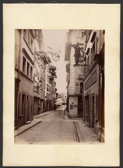 Luzern, Kappelgasse af Giorgio Sommer