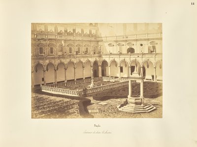 Napoli. Interiør af klosteret St. Martin. af Giorgio Sommer