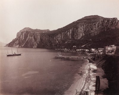 Panoramaudsigt over Capri af Giorgio Sommer