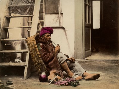 Salg af radiser (radise) i Napoli af Giorgio Sommer