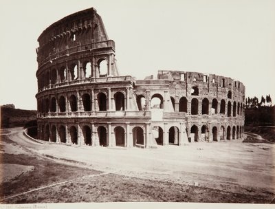Colosseum eller det flaviske amfiteater, Rom af Giorgio Sommer