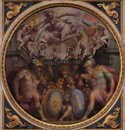 Allegorier over kvartererne San Giovanni og Santa Maria Novella, 1563-1565 af Giorgio Vasari