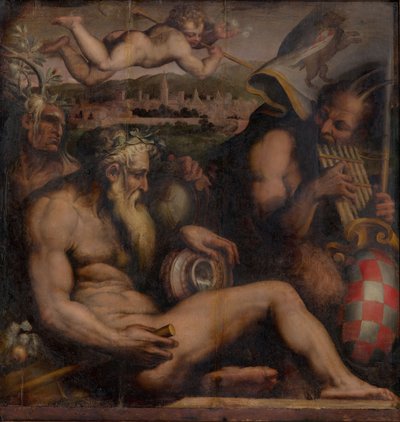 Allegori af Pistoia, 1563-1565 af Giorgio Vasari