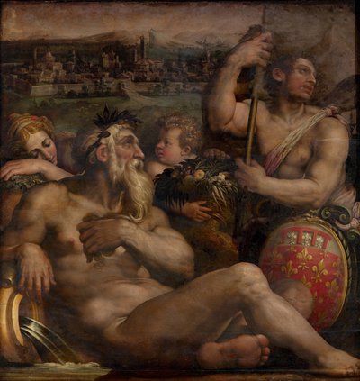 Allegori af Prato, 1563-1565 af Giorgio Vasari
