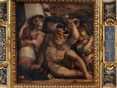 Allegori om Romagna af Giorgio Vasari