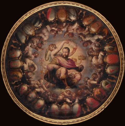 Apoteose af Cosimo I de Medici, 1563-1565 af Giorgio Vasari