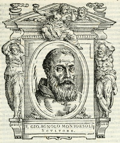 Portræt af Giovanni Angelo Montorsoli, Vasari 1568 af Giorgio Vasari