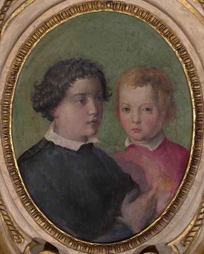 Giovanni og Garzia de Medici, 1556-1558 af Giorgio Vasari