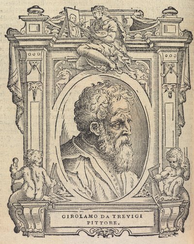 Houghton Typ 525 68.864 - Vasari, The Lives - Girolamo da Trevigi af Giorgio Vasari