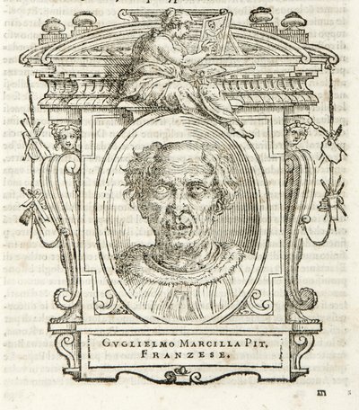 Milano, Biblioteca Braidense, Vite de piv excellent, Giorgio Vasari 1568, Guglielmo Marcilla af Giorgio Vasari