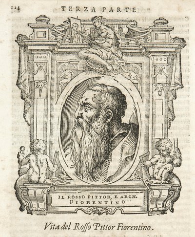 Milano, Biblioteca Braidense, Vite de piv excellent, Giorgio Vasari 1568, Roffo Fiorentino af Giorgio Vasari