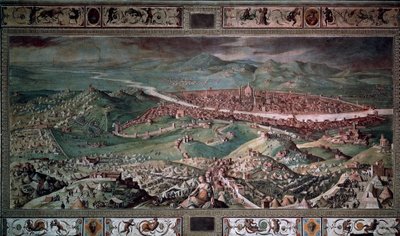 Belejring af Firenze af Giorgio Vasari