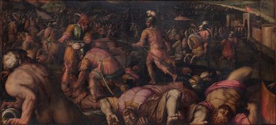 Slaget mod Radagaisus ved Faesulae i 406, 1563-1565 af Giorgio Vasari