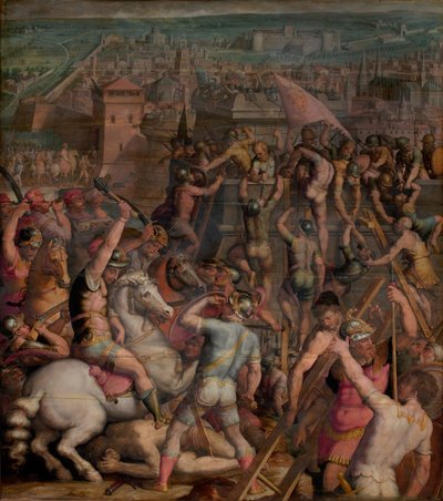 Indtagelsen af Milano, 1555-1562 af Giorgio Vasari