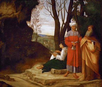 Tre filosoffer af Giorgione