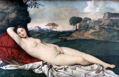Sovende Venus, c1510 af Giorgione da Castelfranco