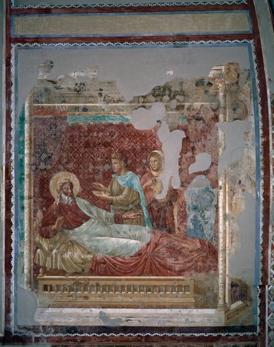 Isaac afviser Esau - Fresco af Giotto (c.1266 1337)