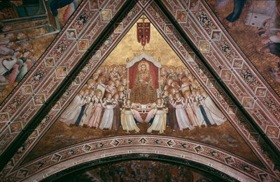 Frans af Assisis triumf (fresco af Giotto (c.1266 1337)
