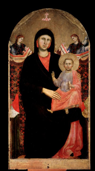 Jomfru og barn (maleri af Giotto (c.1266 1337)
