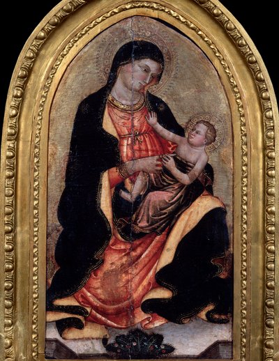 Jomfru og barn, slutningen af det 13. eller 14. århundrede af Giotto di Bondone