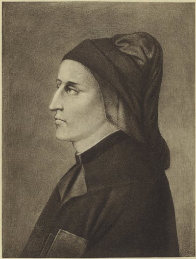 Dante Alighieri (fotogravure) af Giotto di Bondone