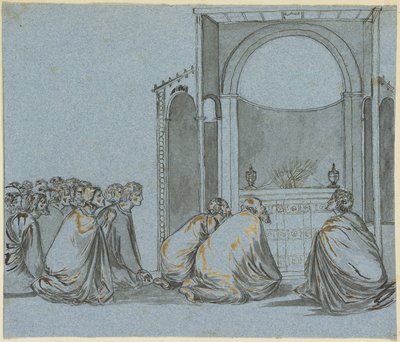 Bøn for Stængernes Blomstring af Giotto di Bondone