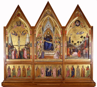 Stefaneschi-triptykonen, ca. 1320 (tempera på panel) af Giotto di Bondone