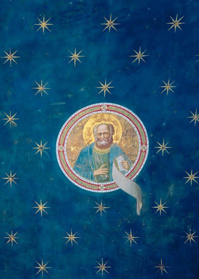 Profeten Malakias, fra loftshvælvingen, ca. 1305 af Giotto di Bondone